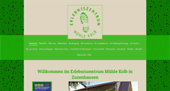 Desktop Screenshot of muehlekolb.de